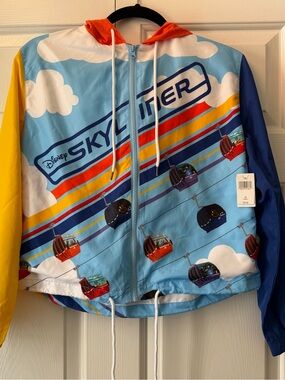 Disney Parks‎ Skyliner Windbreaker Women's Size XS NWT